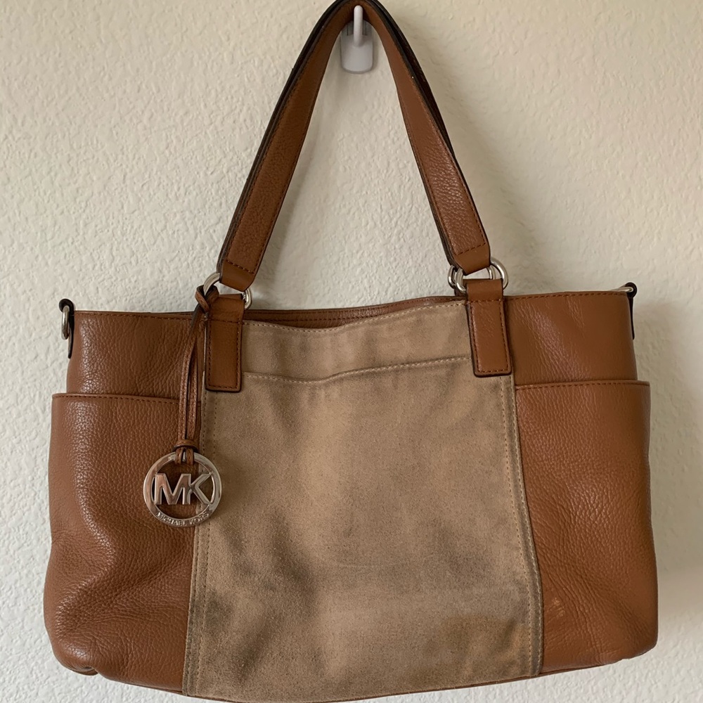 Michael Kors beige/tan purse